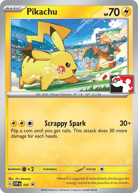 Image of Pikachu Scarlet and Violet Promos (svp) #101