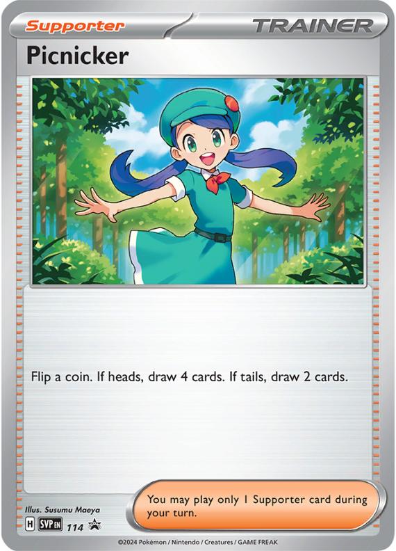 Image of Picknicker Scarlet and Violet Promos (svp) #114