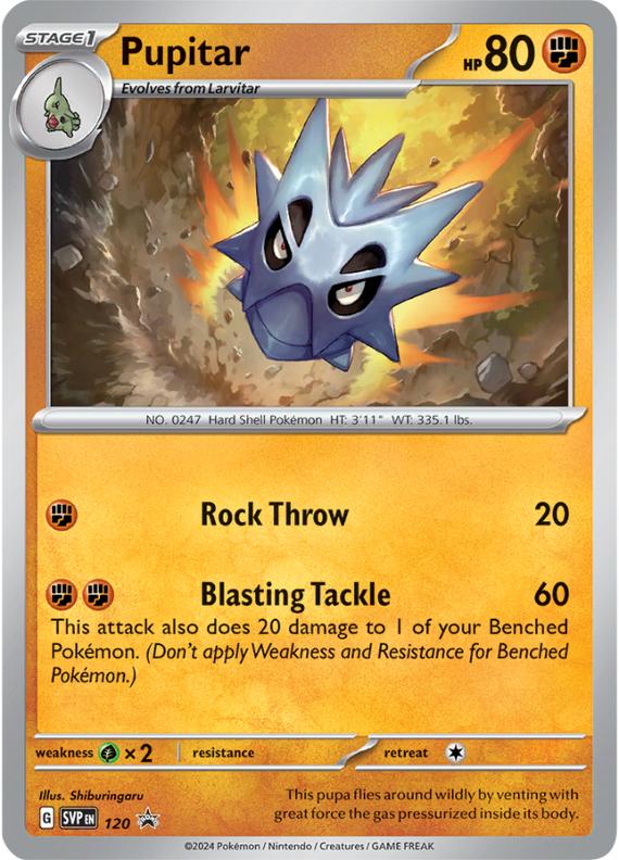 Image of Pupitar Scarlet and Violet Promos (svp) #120